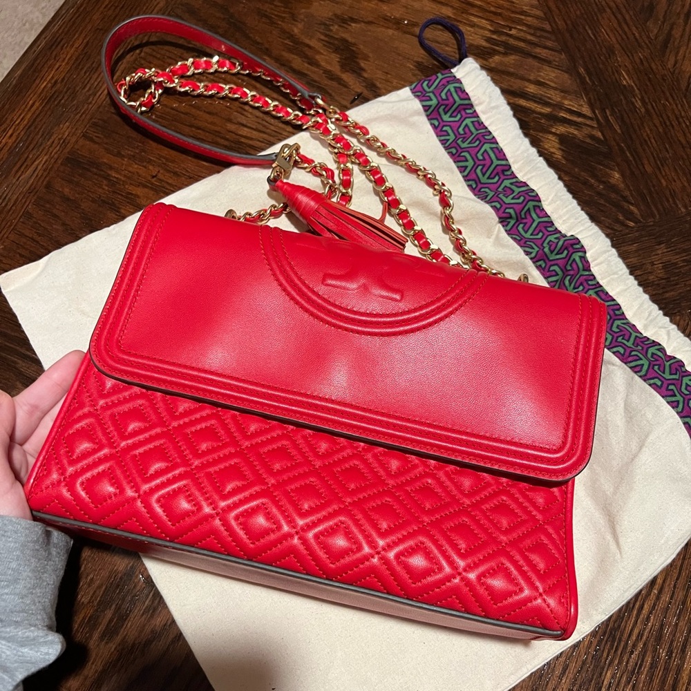 ❤️ Tory Burch Fleming Convertible Shoulder Bag ❤️